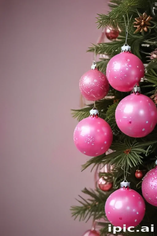 cute pink christmas wallpaper