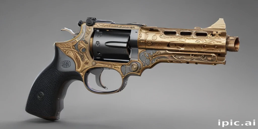 gun with no background