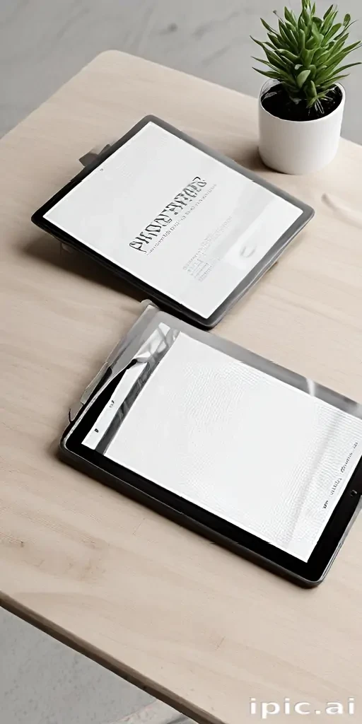 tablet mockup