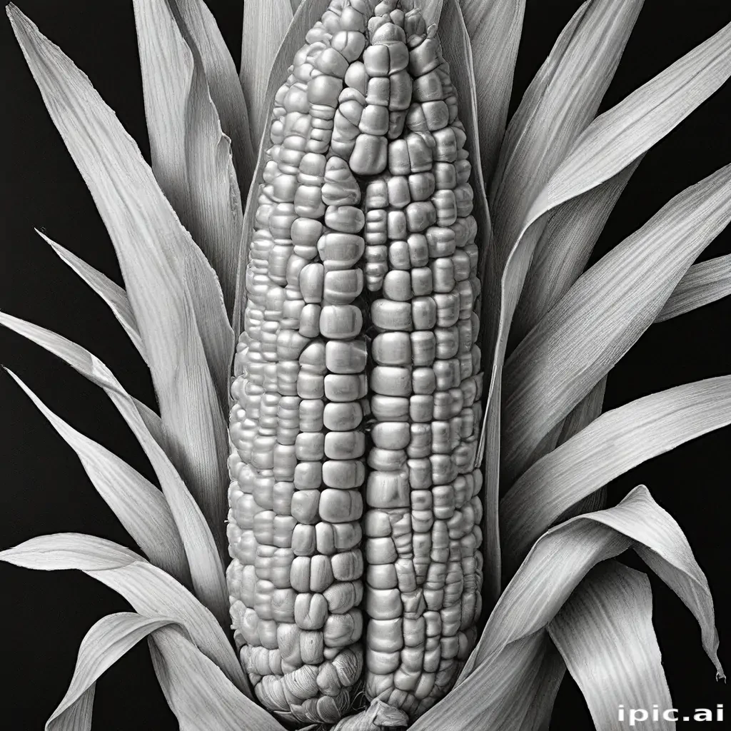 corn drawing