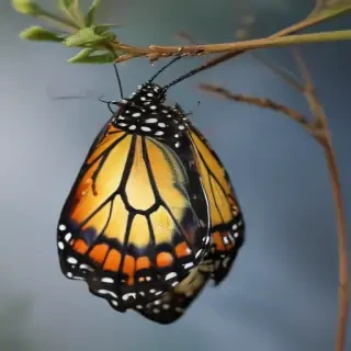 butterfly cocoon png