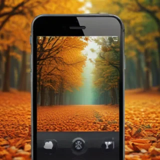 fall iphone background