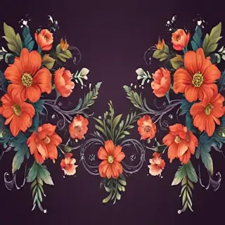 clipart floral border