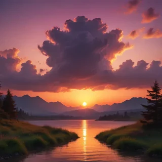 aesthetic sunset wallpapers