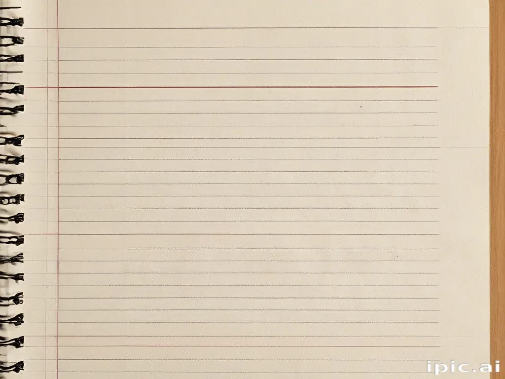 notebook page background