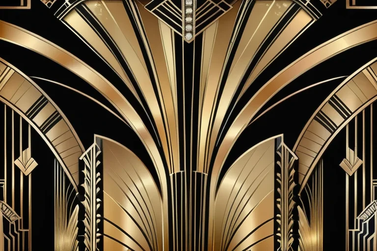 art deco background