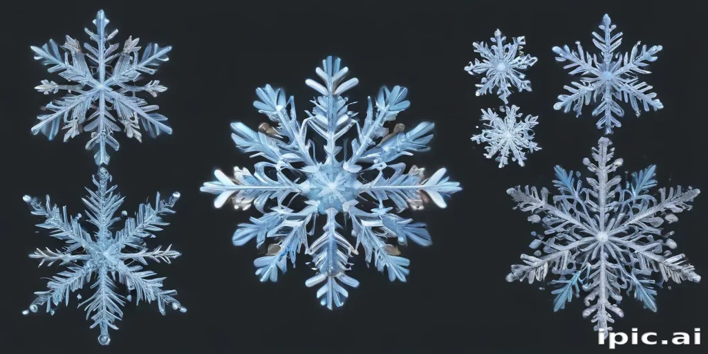 snowflake clipart with transparent background