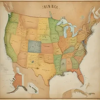america map