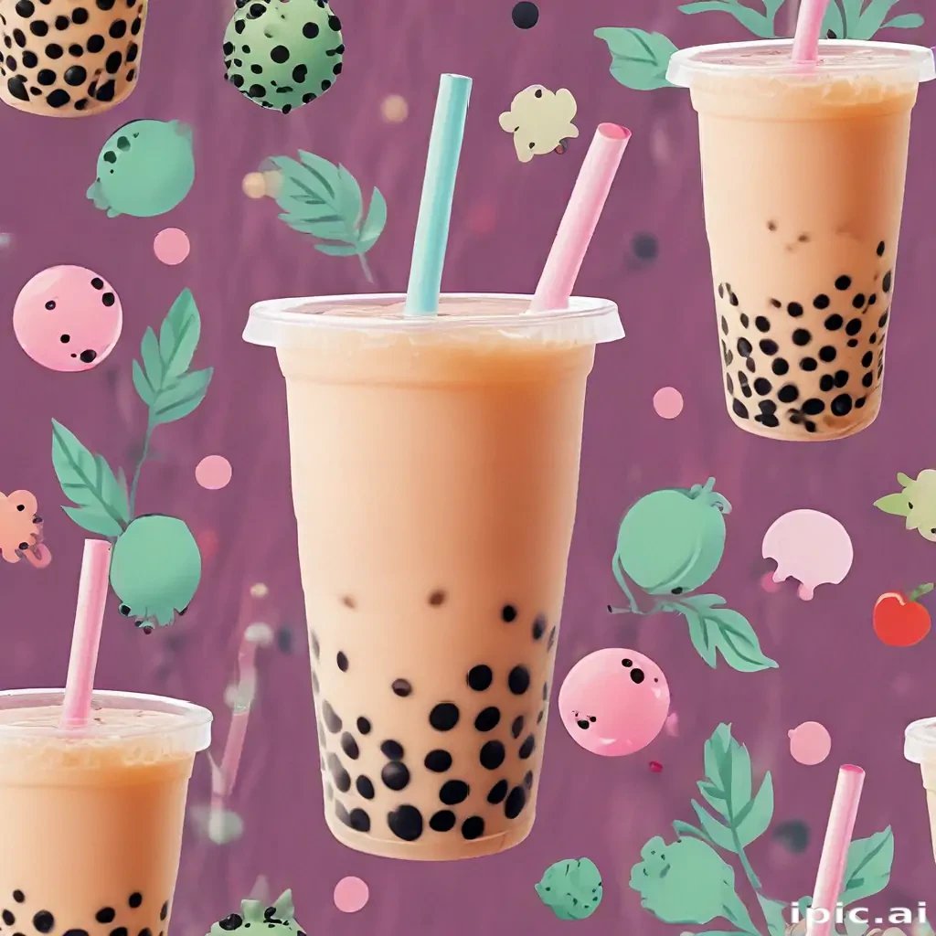 bubble tea wallpaper