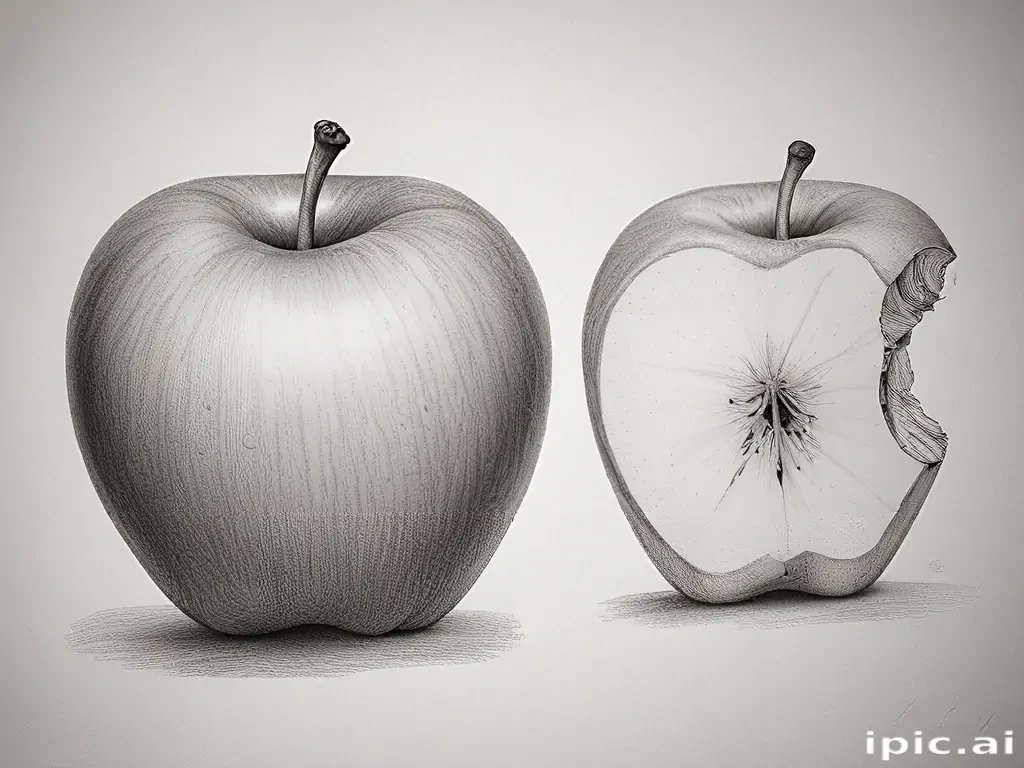 apple drawings