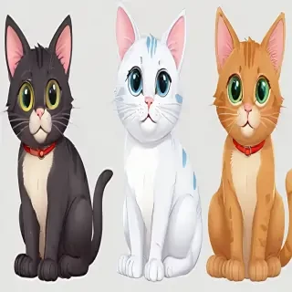 cartoon cat clip art