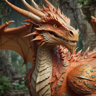 cartoon of a dragon