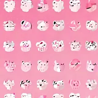 cute pink backround