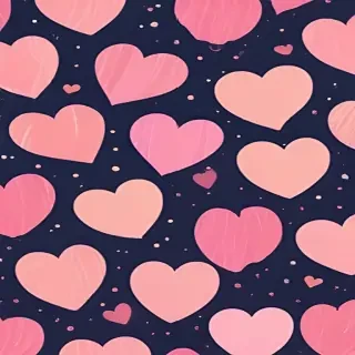 cute heart background