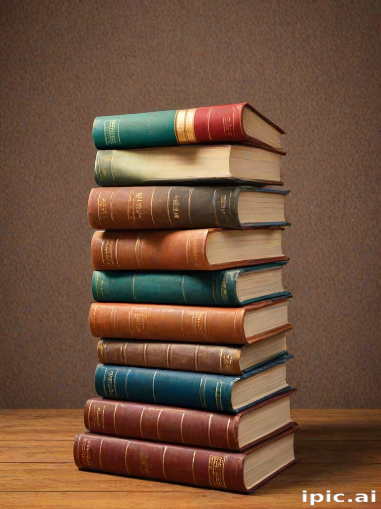 clipart stack of books
