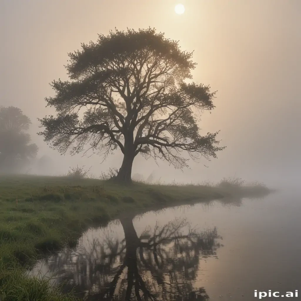 foggy background