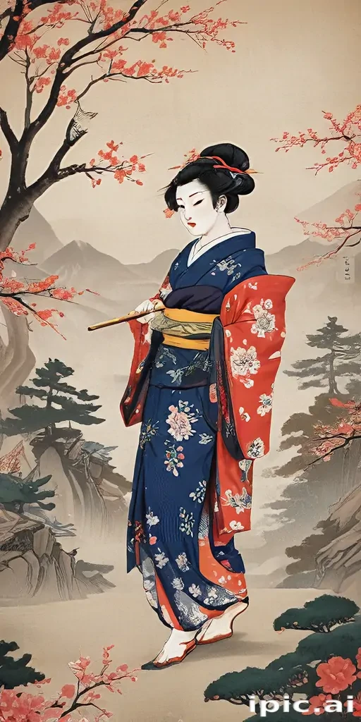 ukiyo e wallpaper