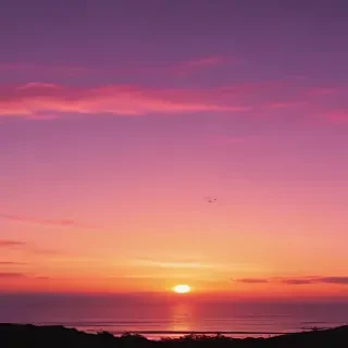 aesthetic wallpaper sunset