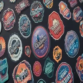 stickers mockup