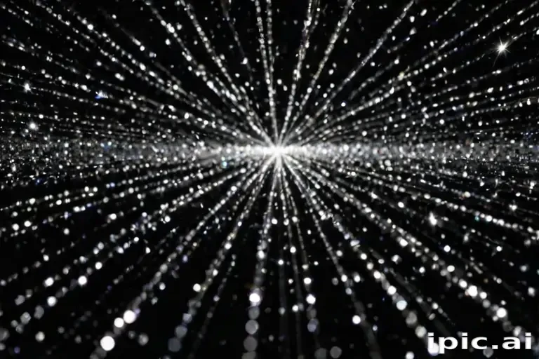 sparkling black background