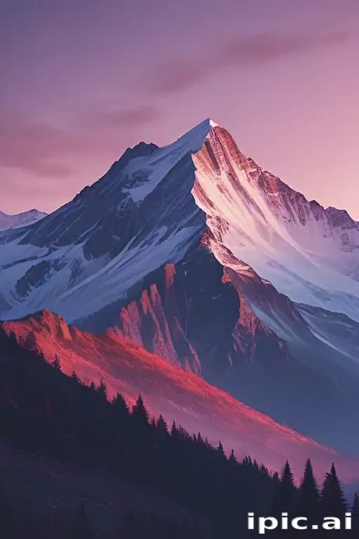 aesthetic mountain wallpaper