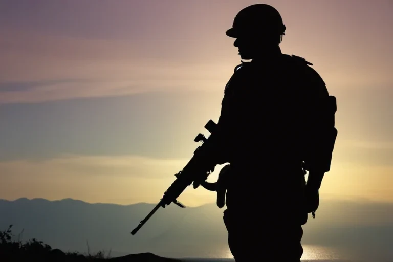 soldier silhouette png