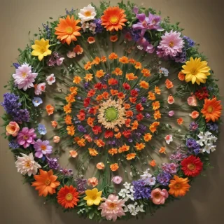 flower circle