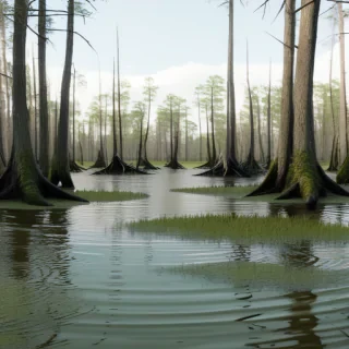 swamp background