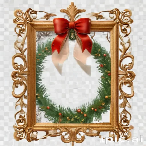 frame clipart christmas