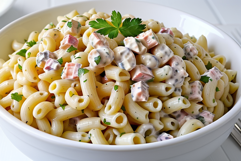what to serve with macaroni salad