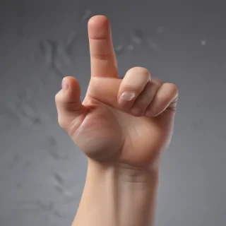 finger pointing at you