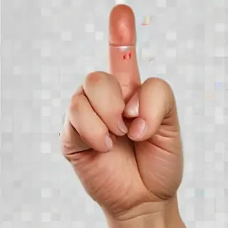finger pointing png