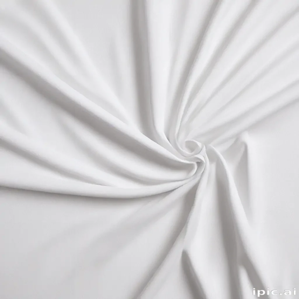 white fabric background