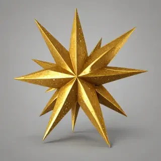 golden star png