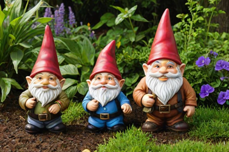 garden gnomes