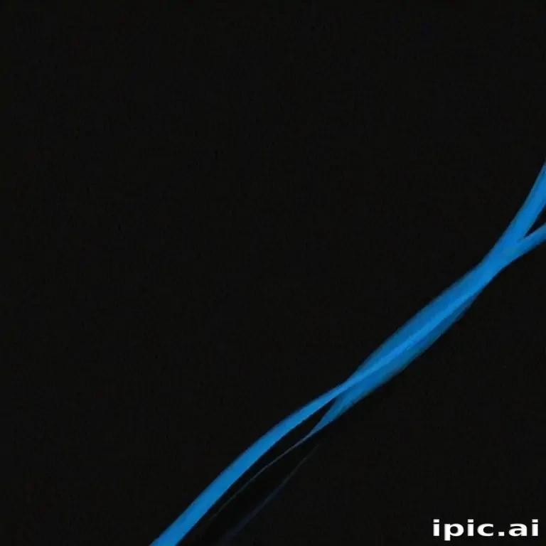 black background with blue
