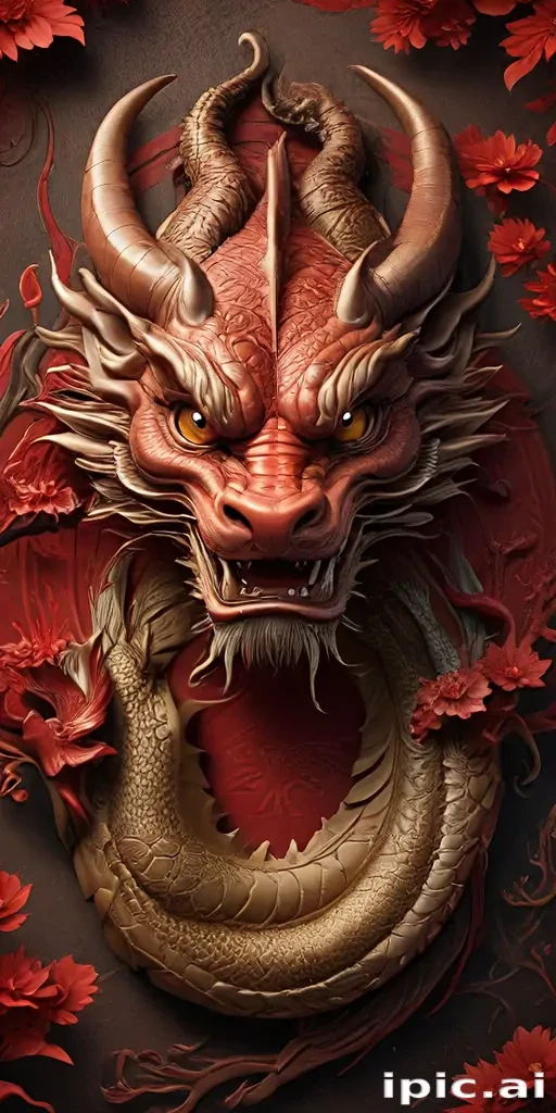 chinese dragon background