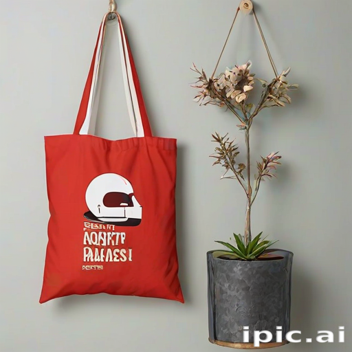mock up tote bag