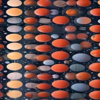 polka dots transparent