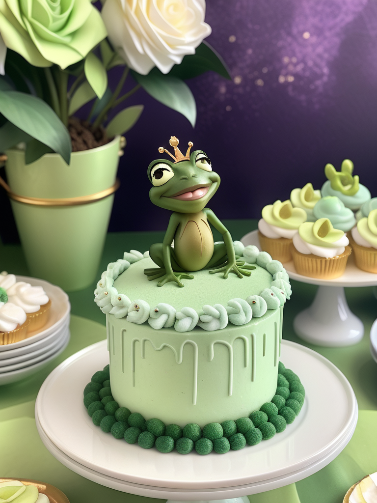 princess and the frog dessert