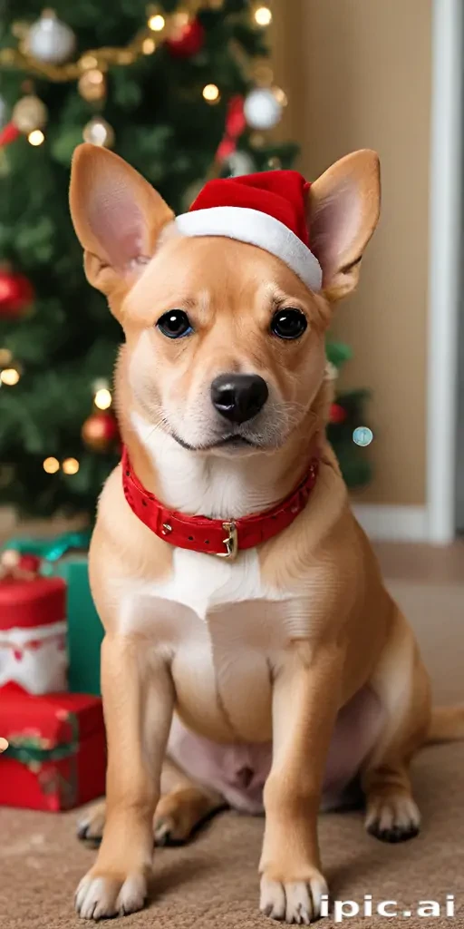 christmas dog pics