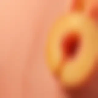 peach color background