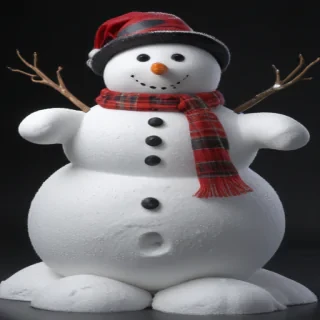 png snowman