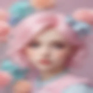 cute pastel bg