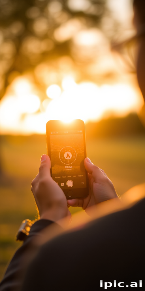person holding phone