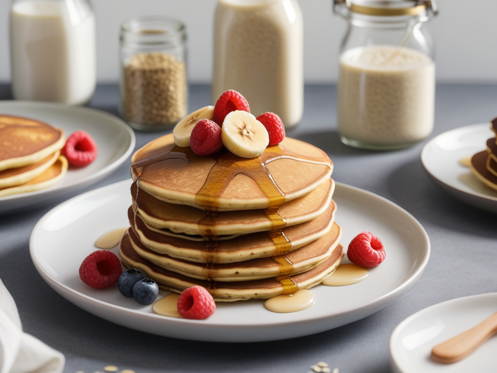recipe for oat flour pancakes