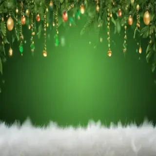 green christmas background