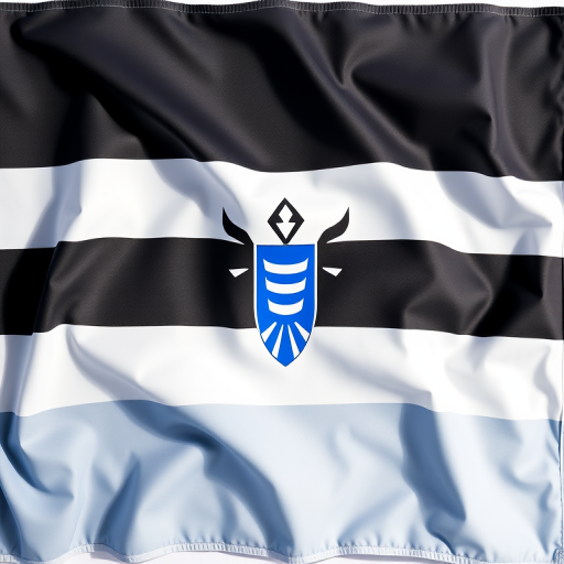 Create a high-resolution image of the national flag of Estonia, using a DSLR camera with a 50mm lens, aperture set to f/8, shutter speed at 1/200s, ISO 100, taken in a flat lay view with natural lighting to enhance color vibrancy and detail.