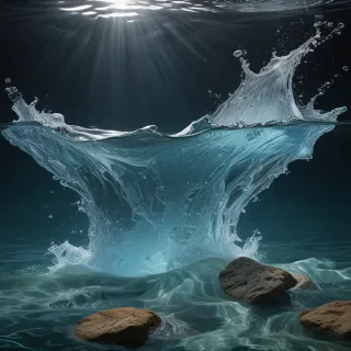 water transparent background