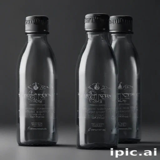 water bottle mockup
